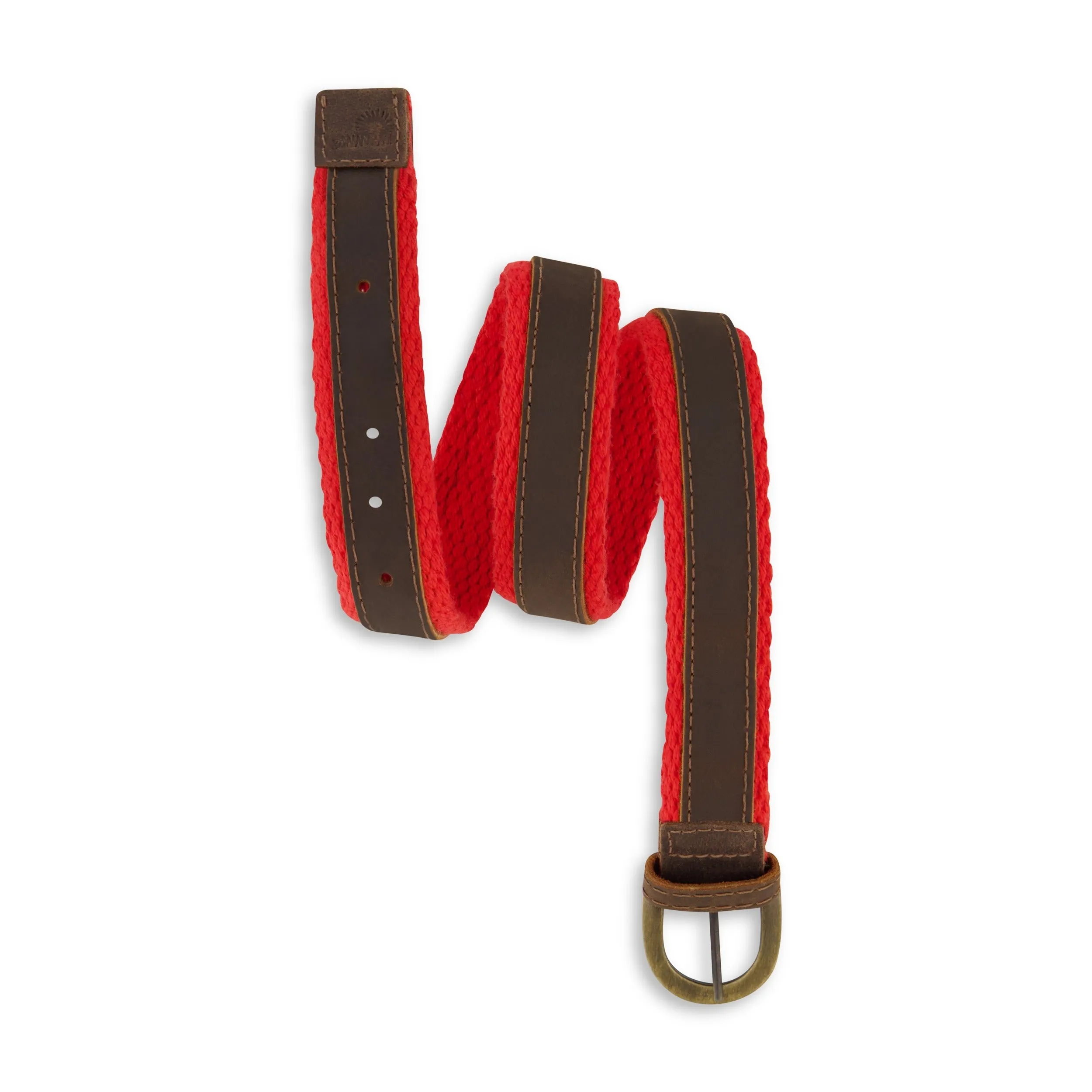 Canvas Belt -- Red