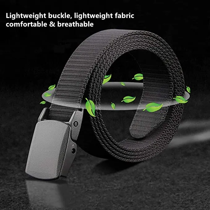 Canvas Web Belt | Black