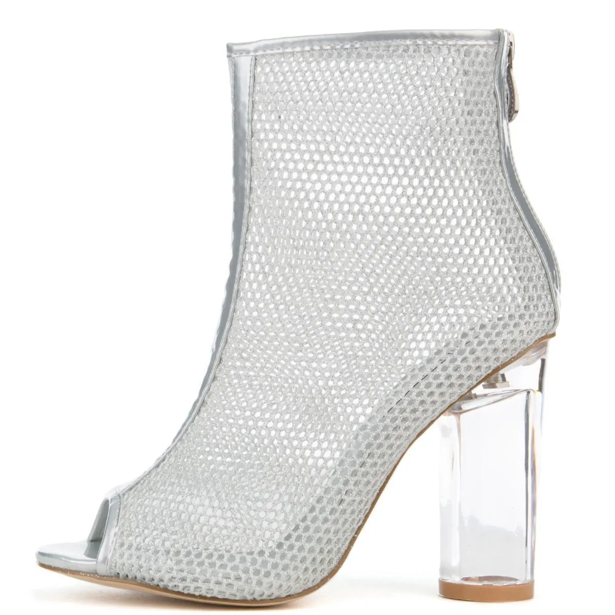 Cape Robbin Benny-11 Silver Booties Silver