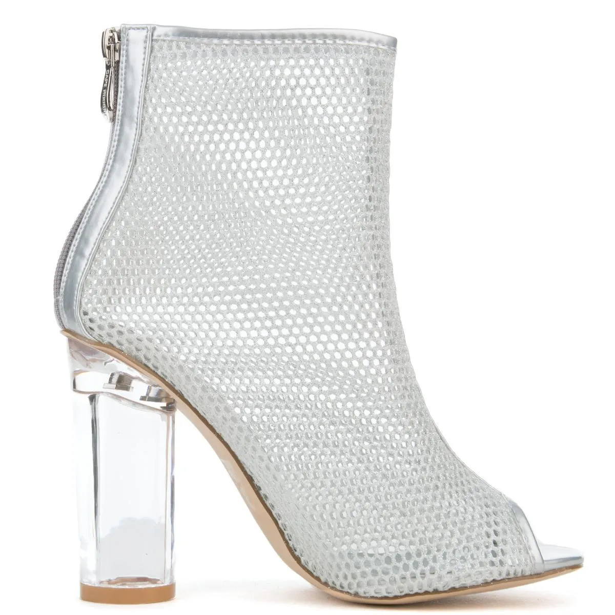 Cape Robbin Benny-11 Silver Booties Silver