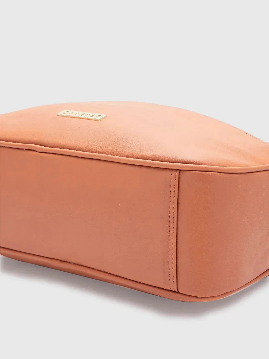 Caprese Adah Large Tan Satchel Bag