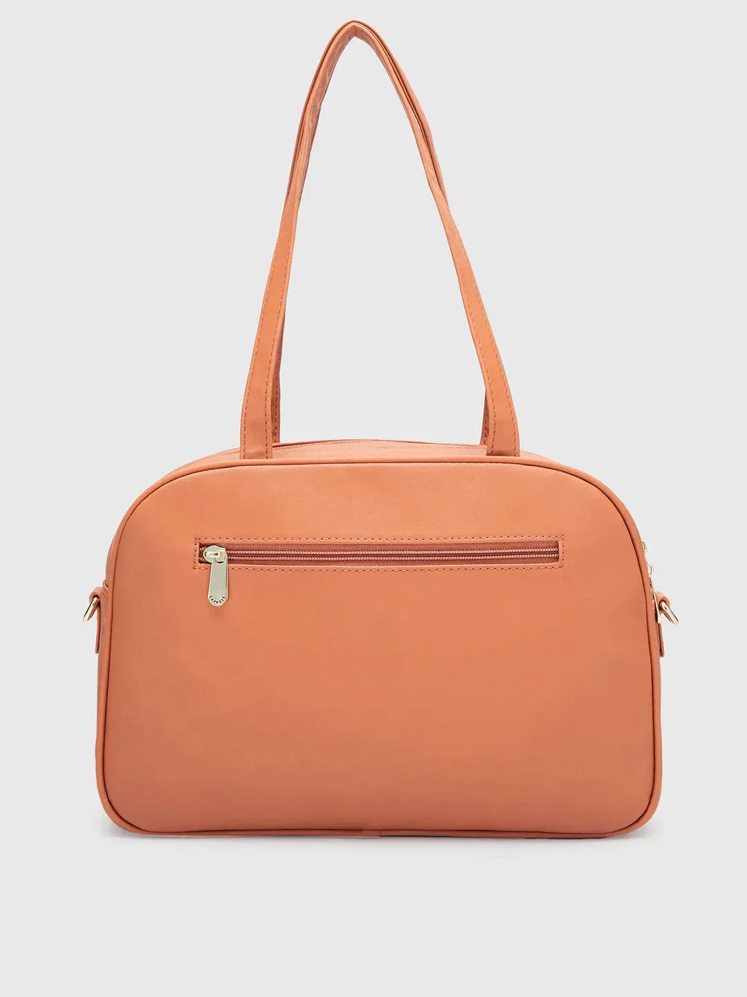 Caprese Adah Large Tan Satchel Bag