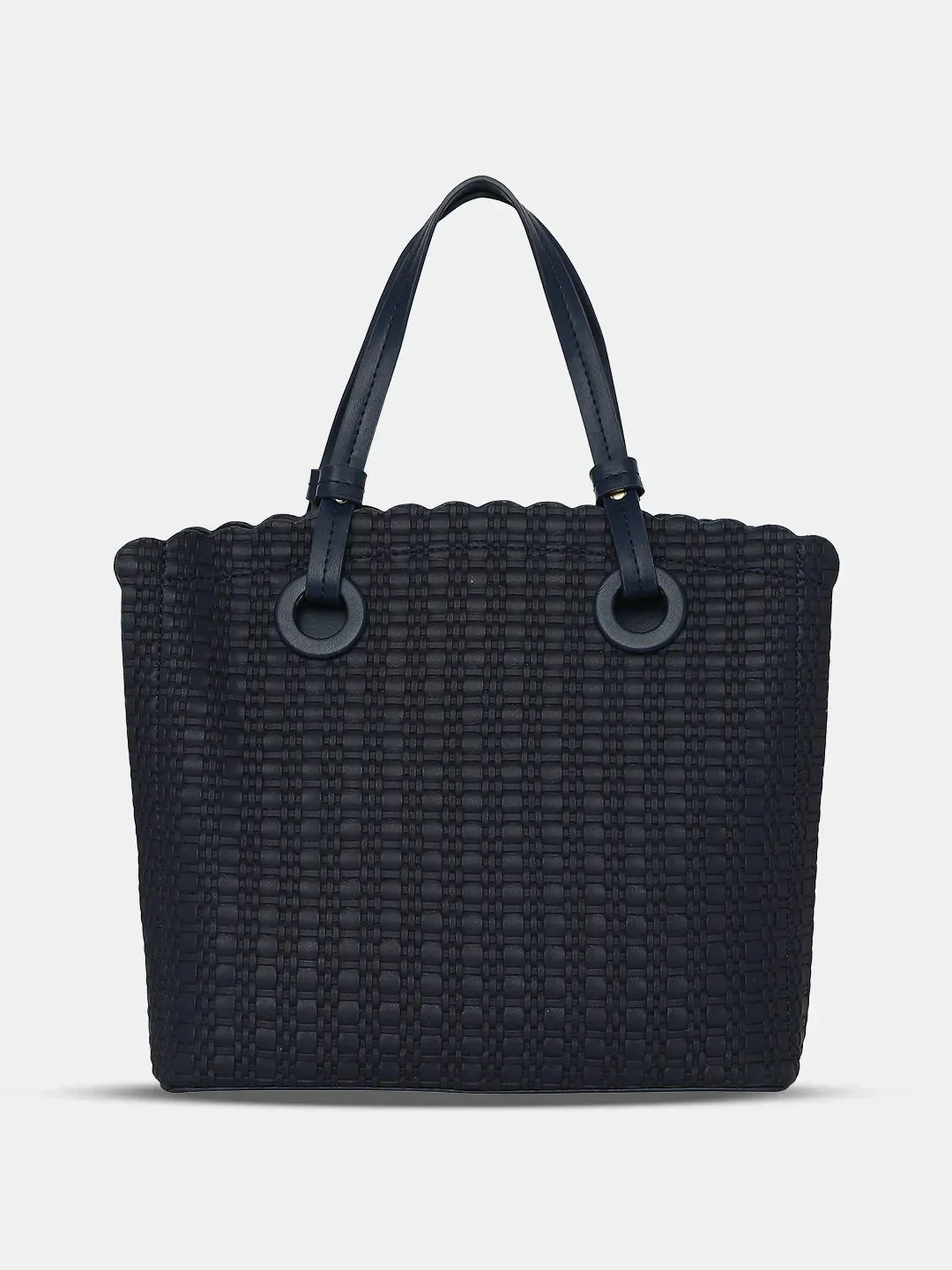 Caprese Andrea Medium Navy Satchel Bag