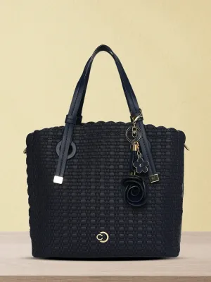 Caprese Andrea Medium Navy Satchel Bag
