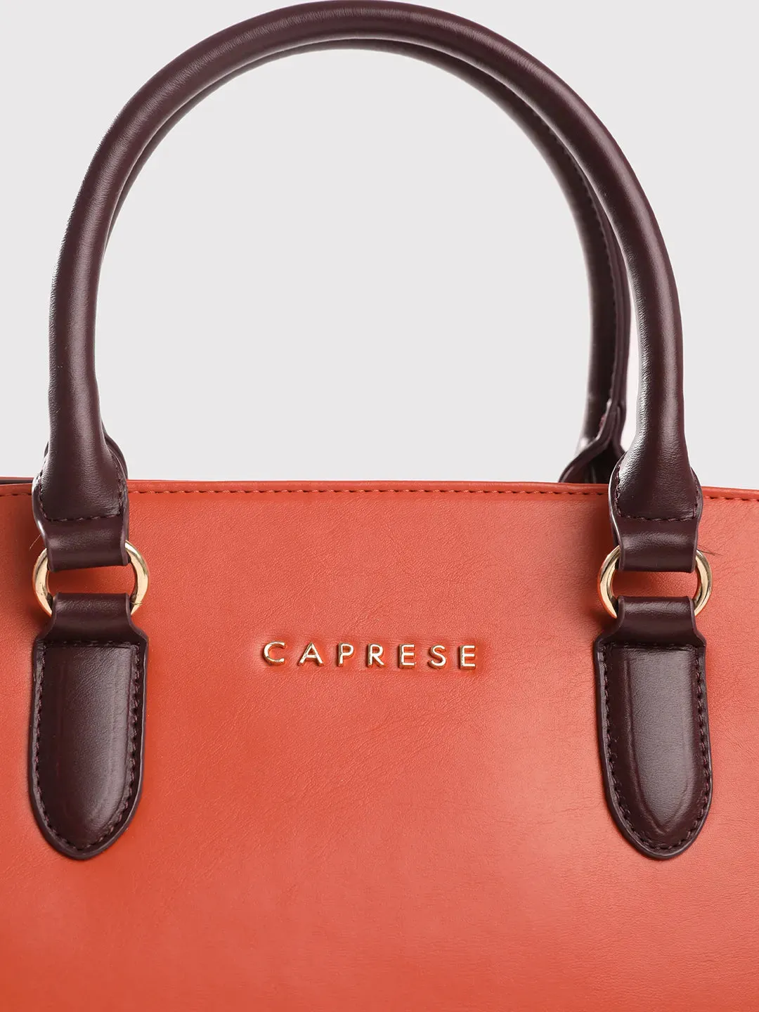 Caprese Foxy Large Terra Satchel Bag