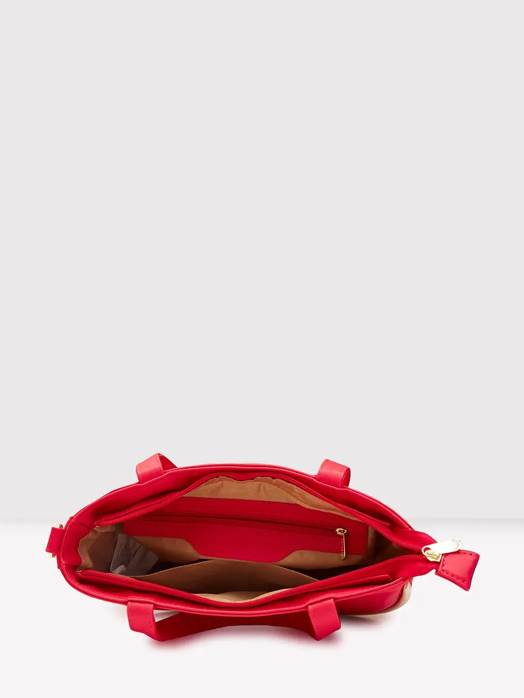 Caprese Gracie Medium Magenta Satchel Bag