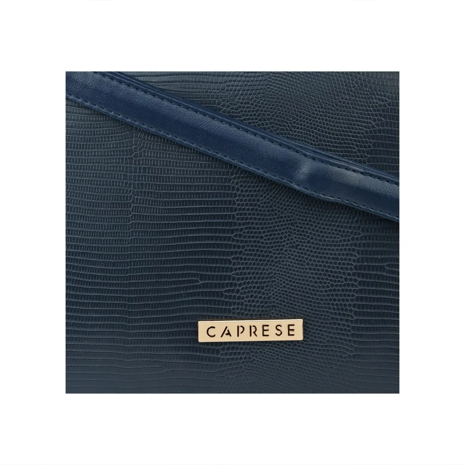 Caprese Izabella Large Navy Satchel Bag
