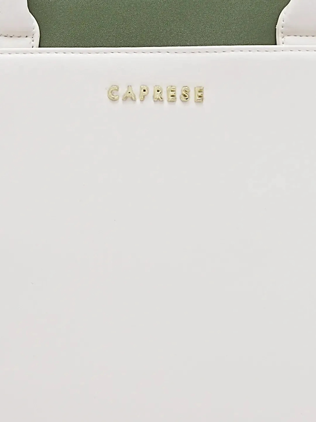Caprese Lizzy Medium Cream Satchel Bag