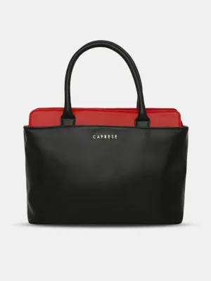 Caprese Lizzy Medium Red Satchel Bag