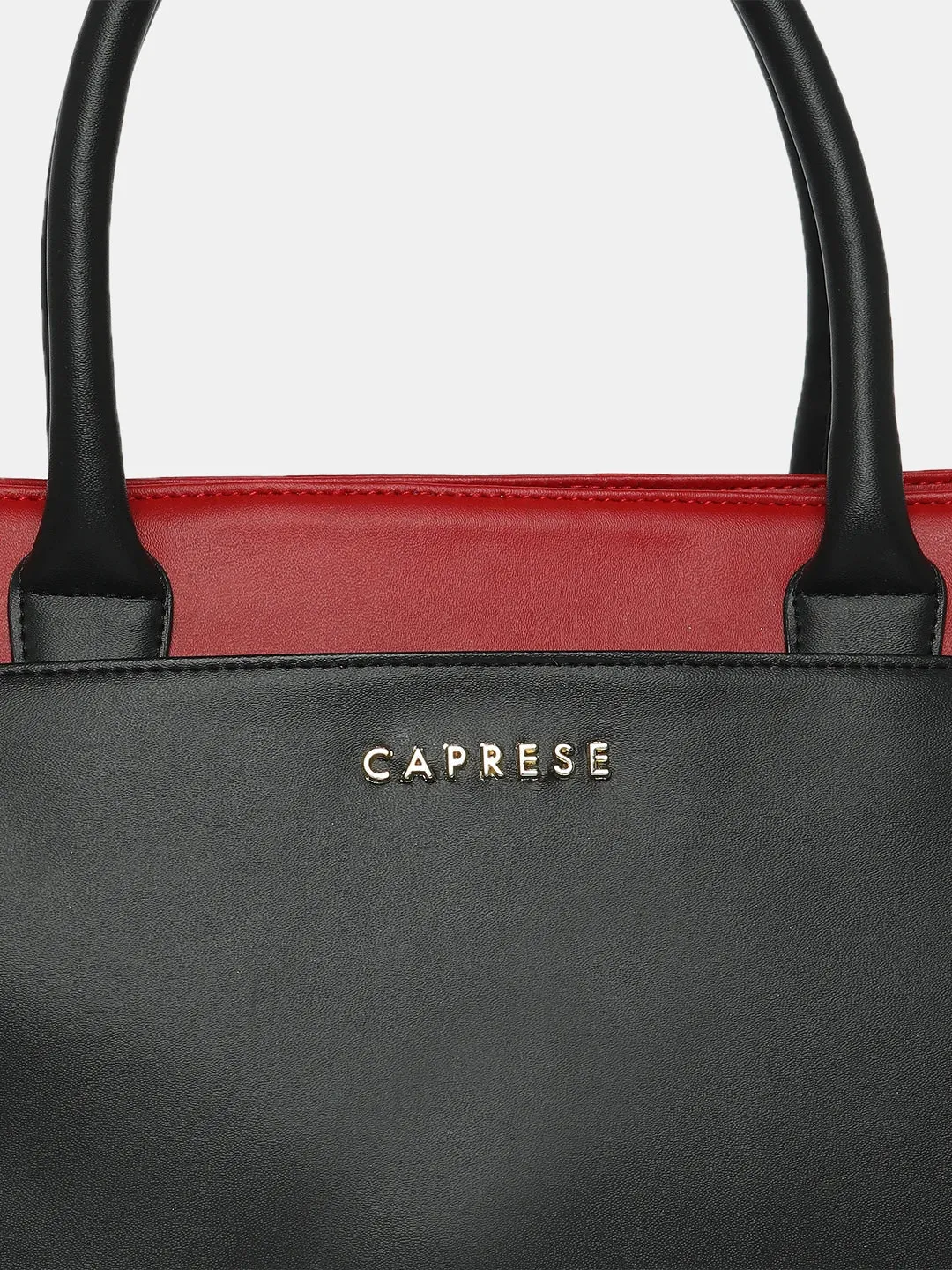 Caprese Lizzy Medium Red Satchel Bag