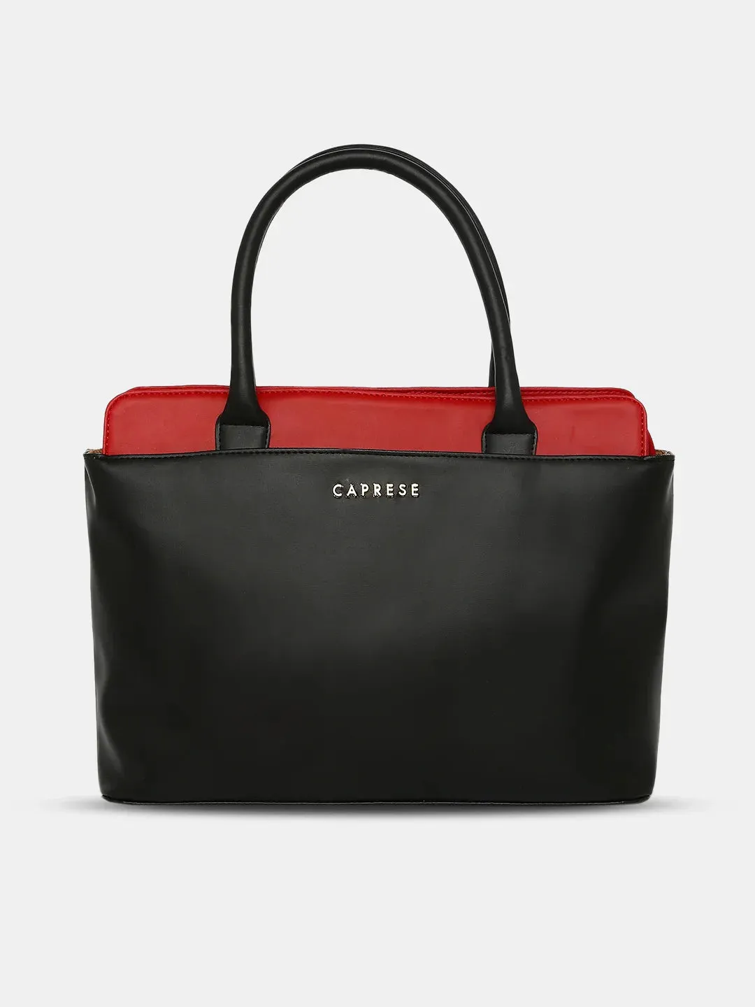 Caprese Lizzy Medium Red Satchel Bag