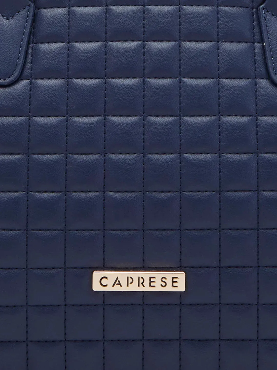 Caprese Maxim Large Navy Satchel Bag