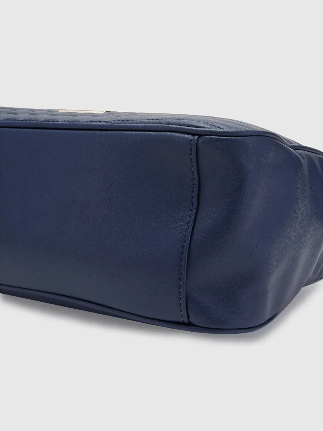 Caprese Maxim Large Navy Satchel Bag