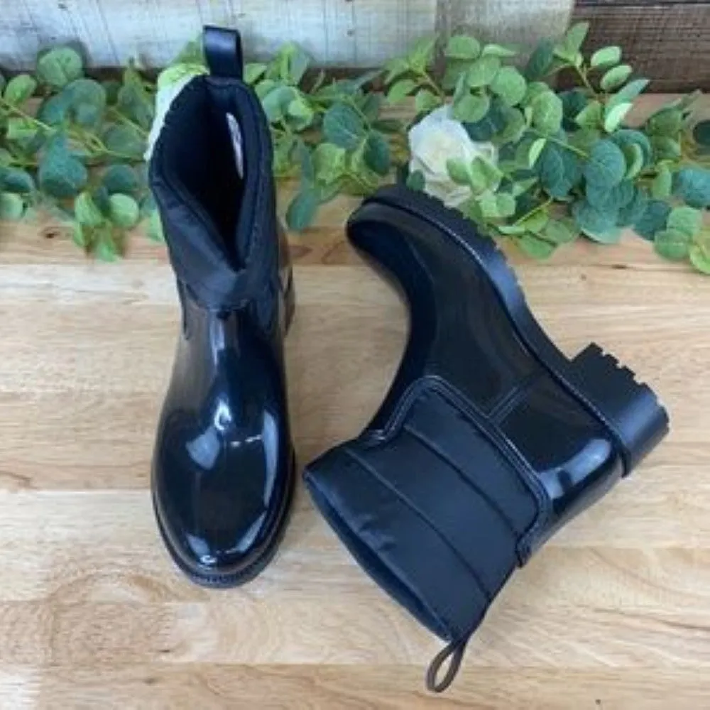 Charter Club BlackTrudyy Rain Boots 7