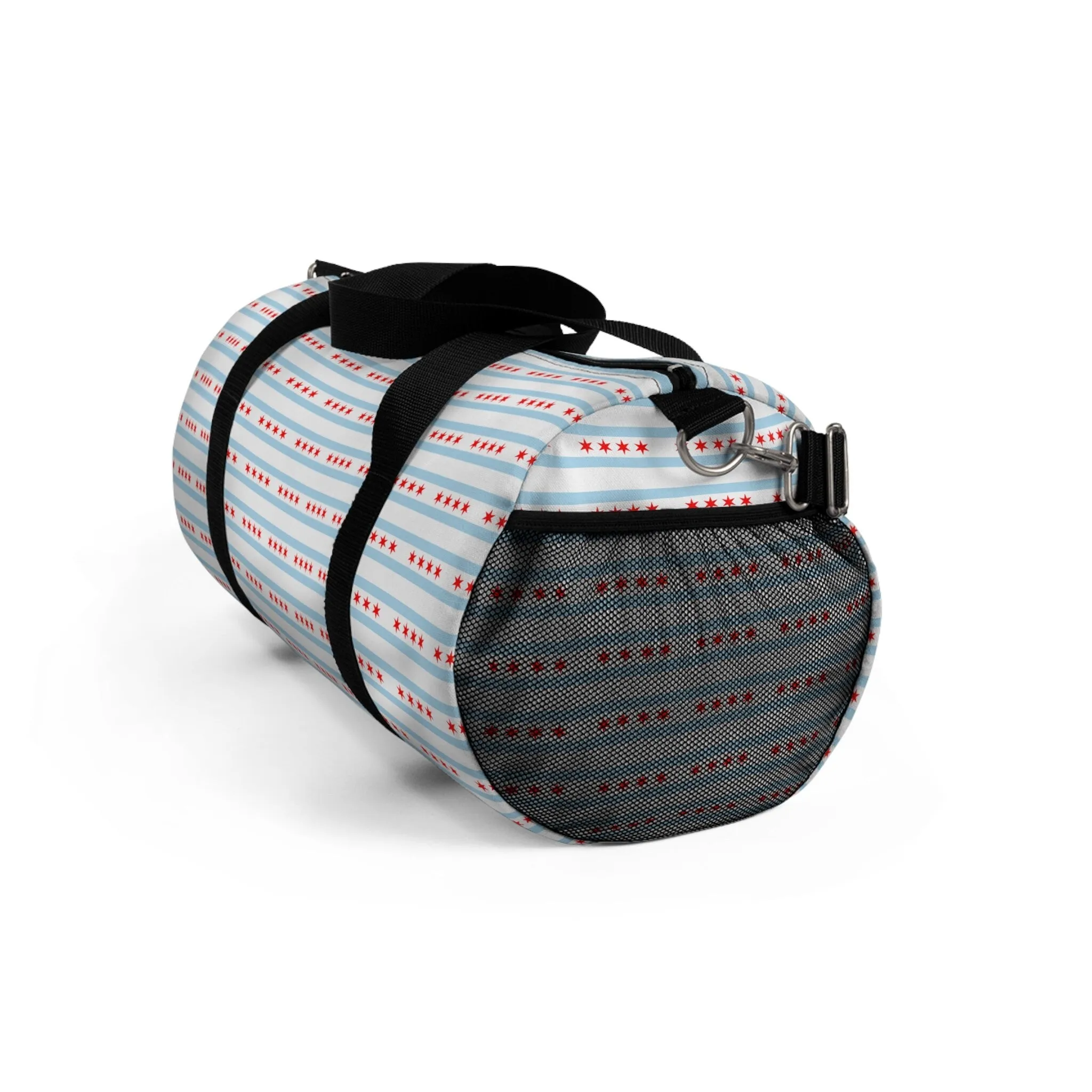Chicago Illinois Windy City Flag Duffel Bag