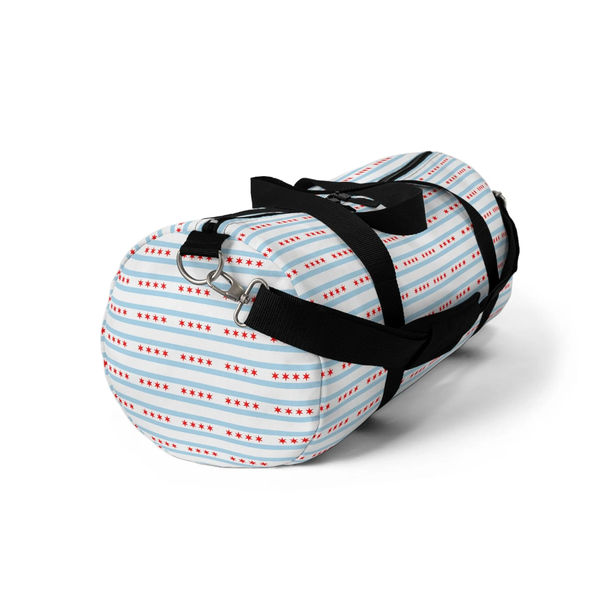 Chicago Illinois Windy City Flag Duffel Bag