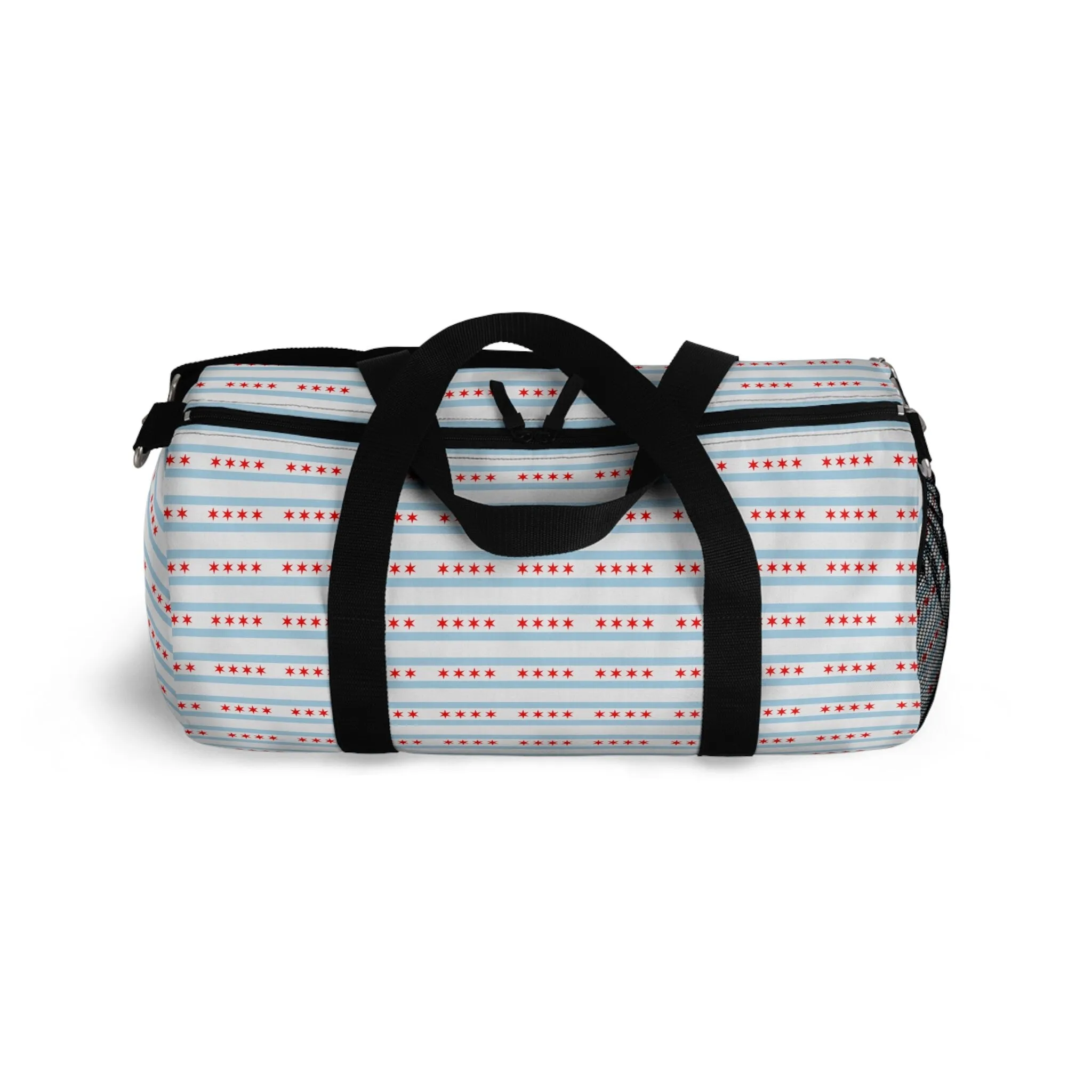 Chicago Illinois Windy City Flag Duffel Bag
