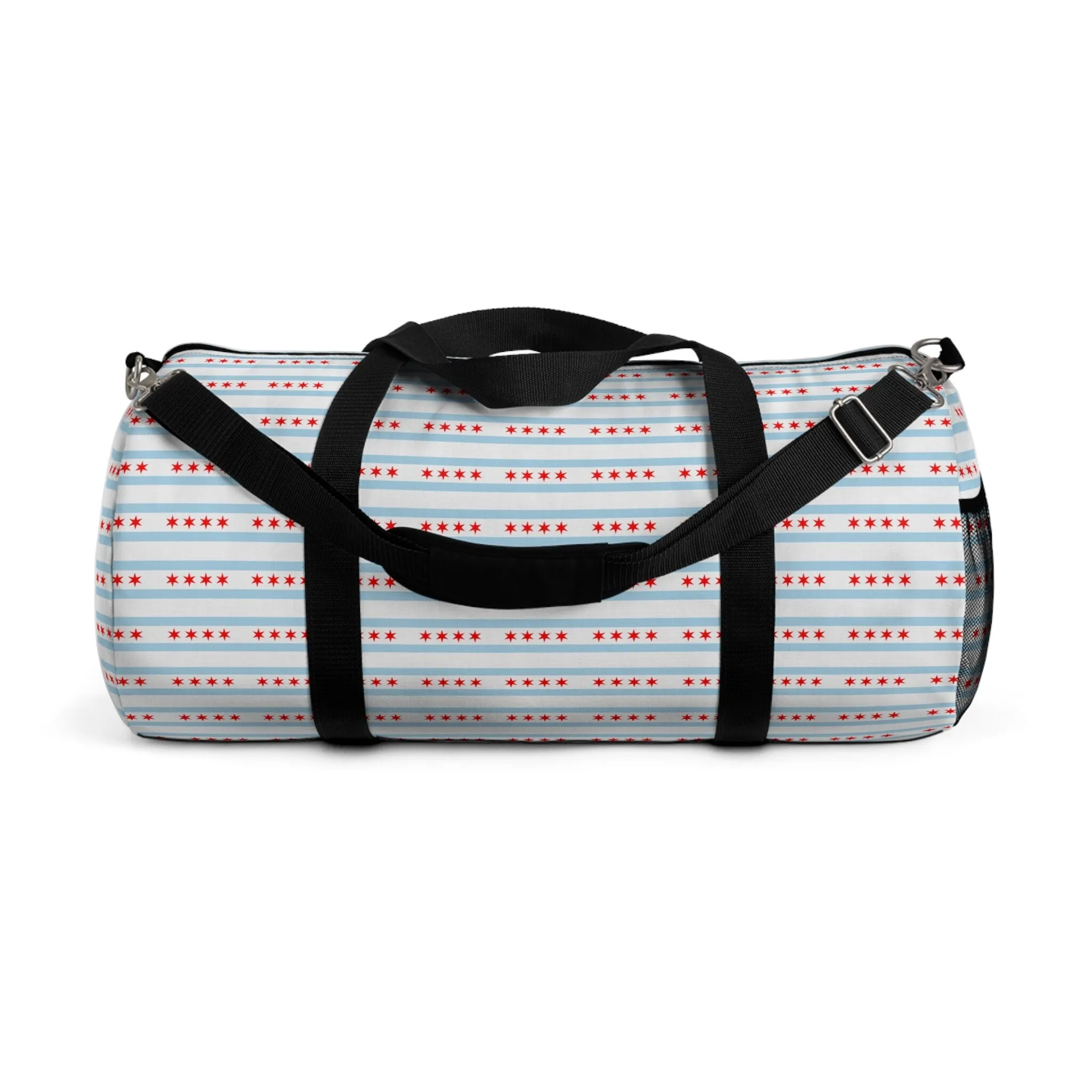 Chicago Illinois Windy City Flag Duffel Bag