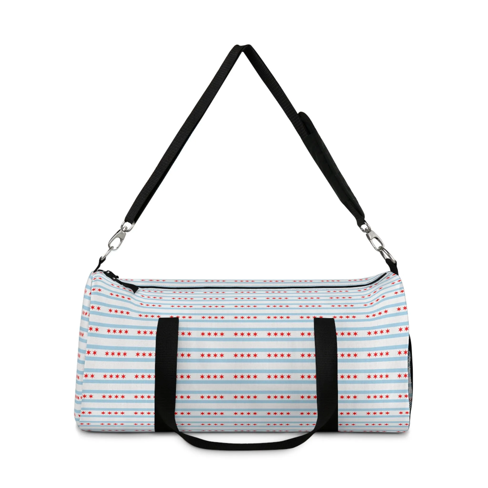 Chicago Illinois Windy City Flag Duffel Bag