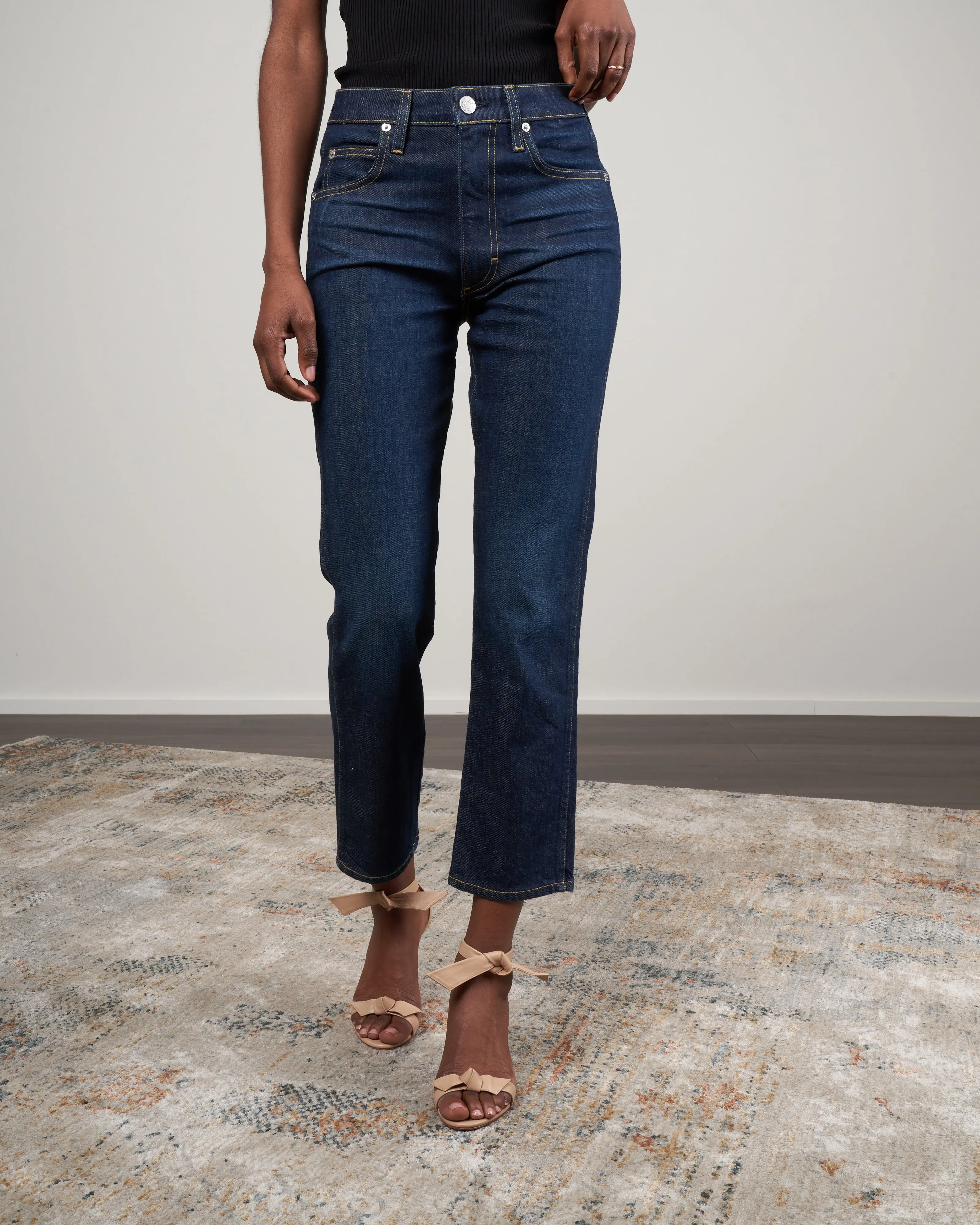 chloe crop pant - daydream