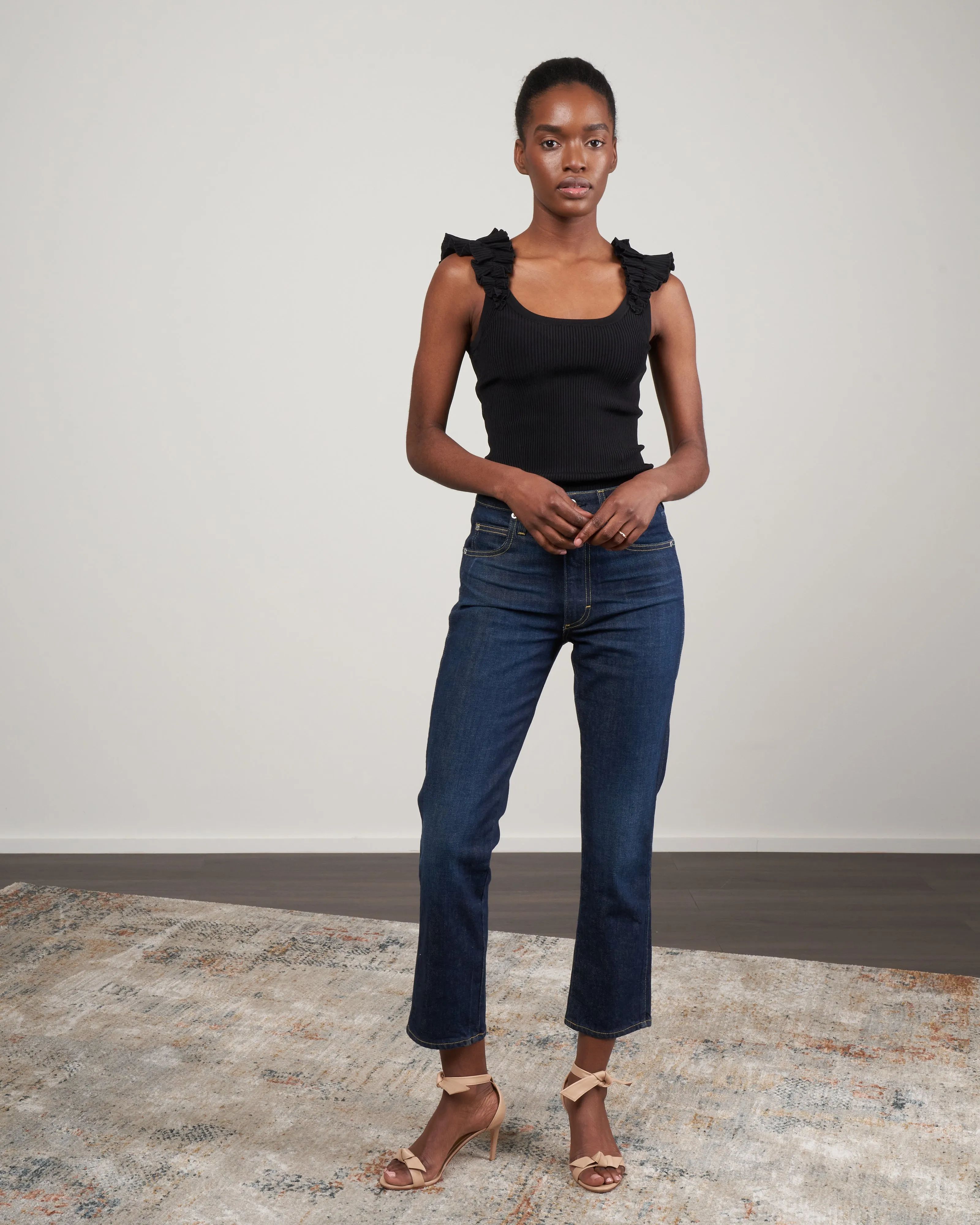 chloe crop pant - daydream