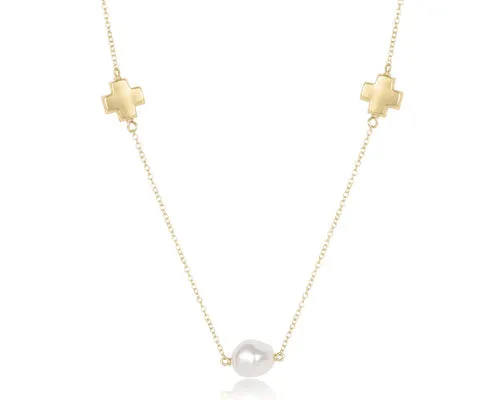 Choker Signature Cross Admire Chain