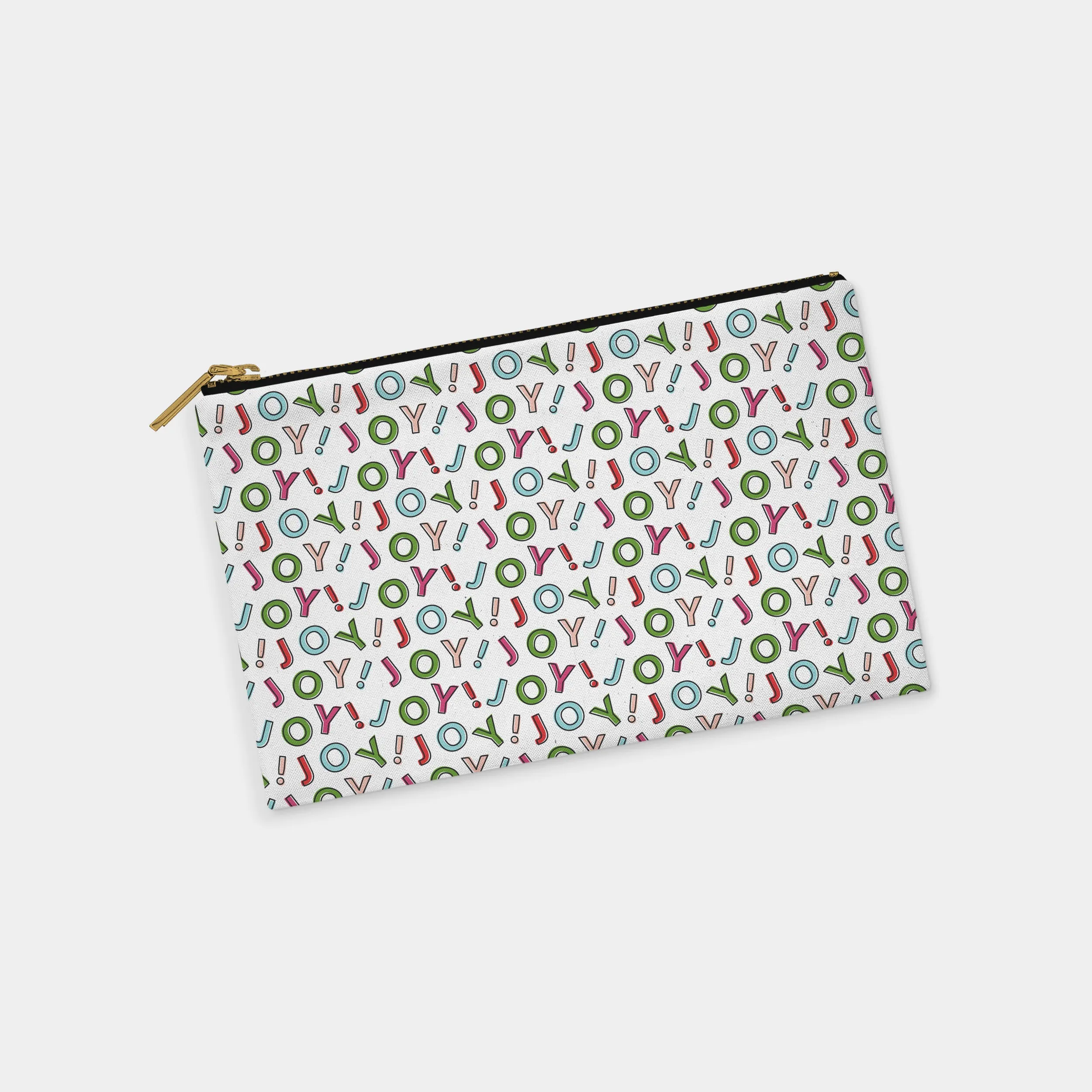 Colorful Joy! Personalized Zipper Pouch