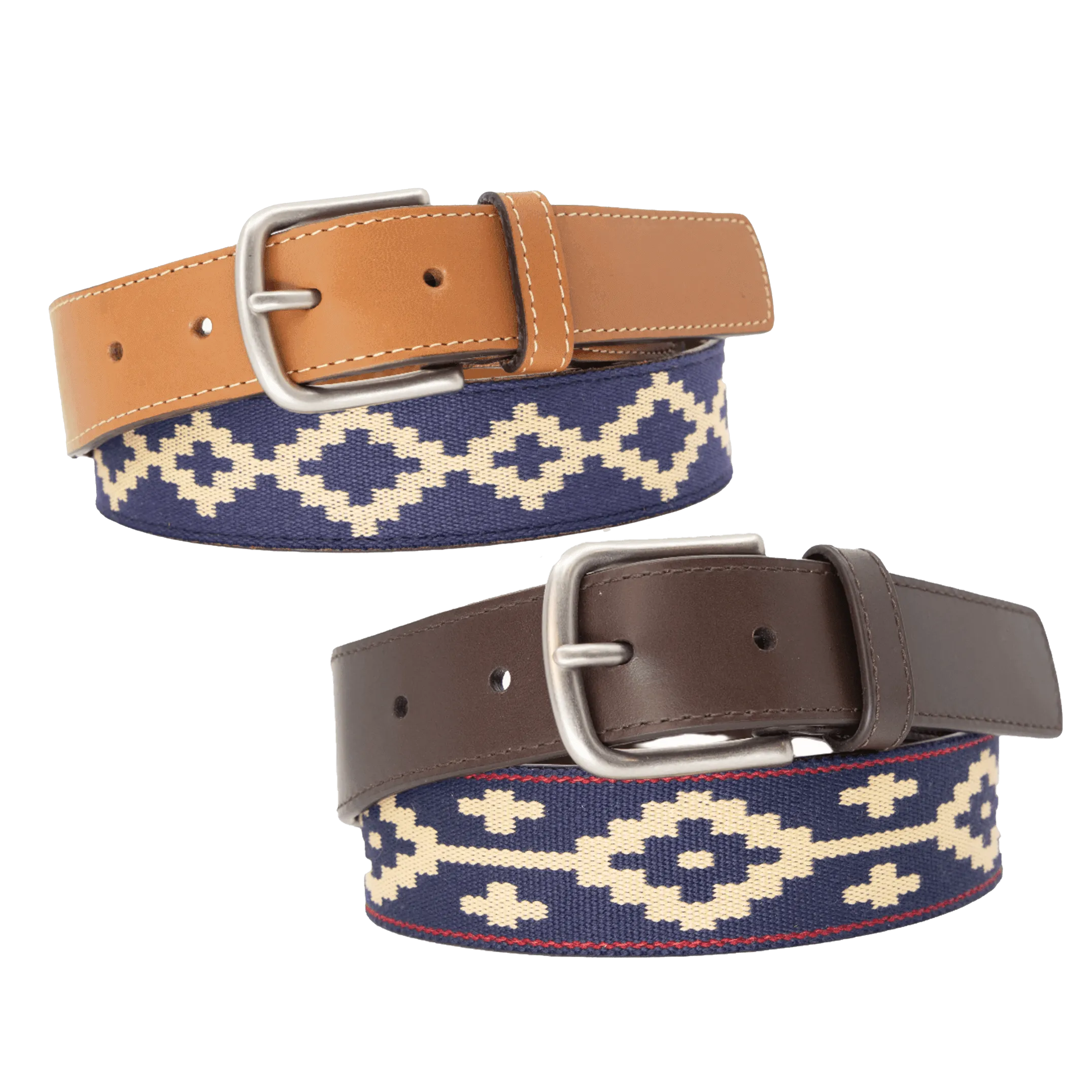 Corbina & Paloma Chocolate Woven Belt Bundle