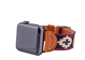 Corbina Black Apple Watch Band