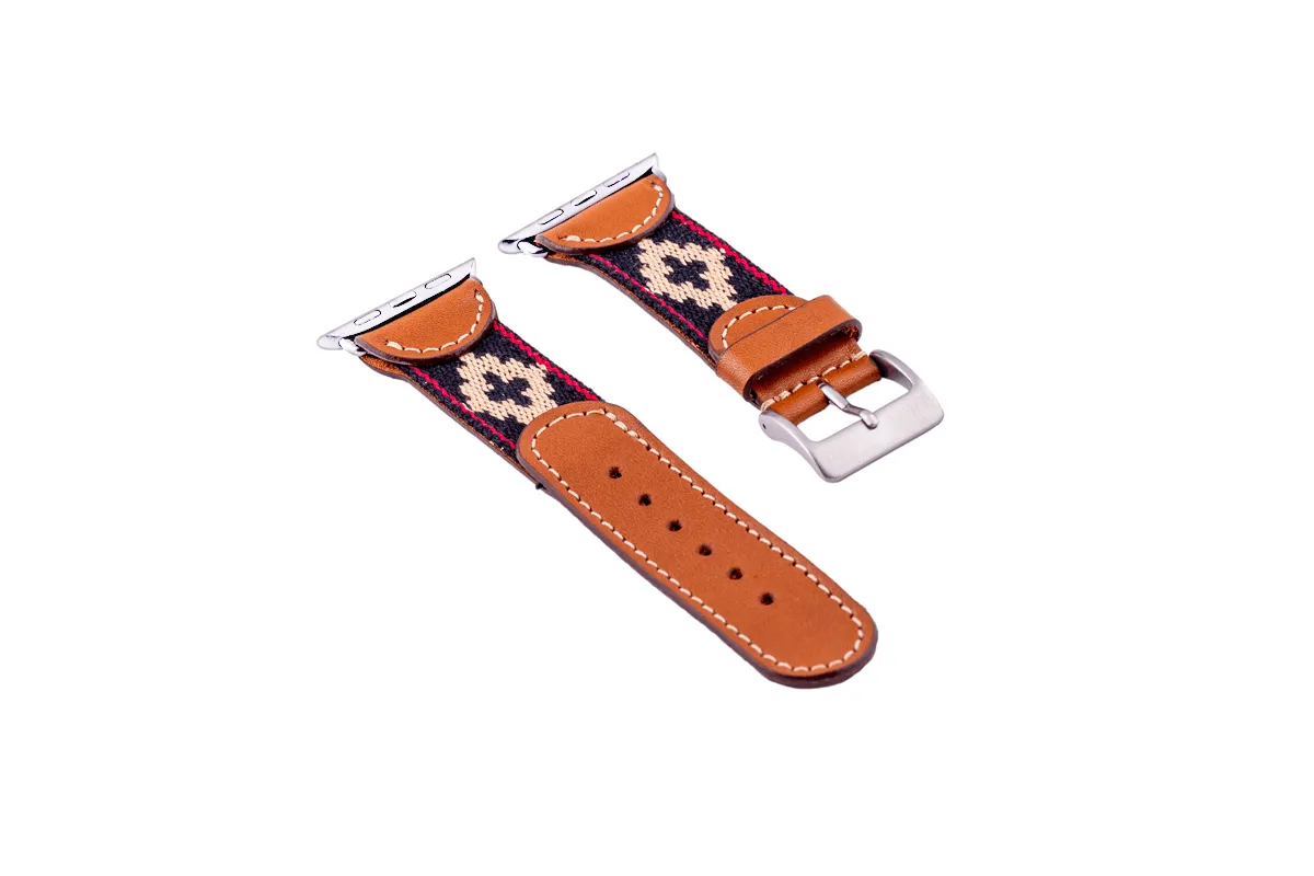 Corbina Black Apple Watch Band