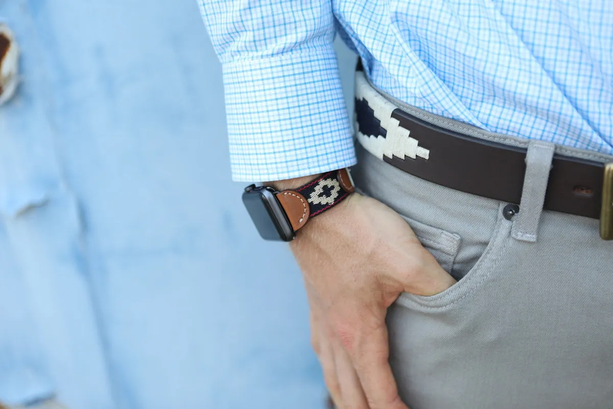 Corbina Black Apple Watch Band