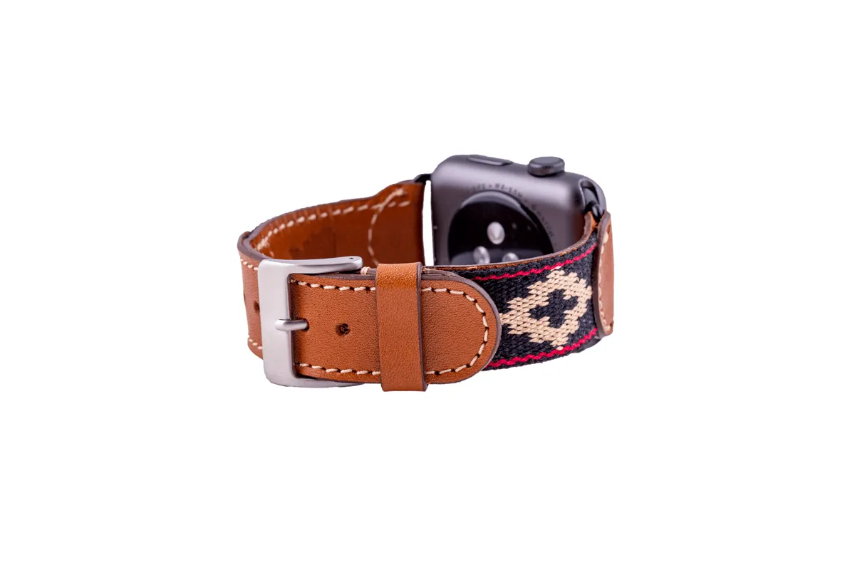 Corbina Black Apple Watch Band