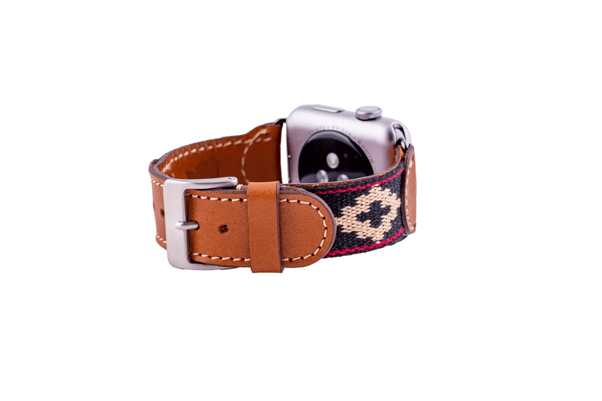 Corbina Black Apple Watch Band