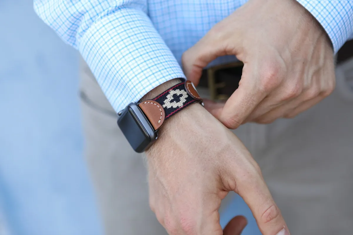 Corbina Black Apple Watch Band