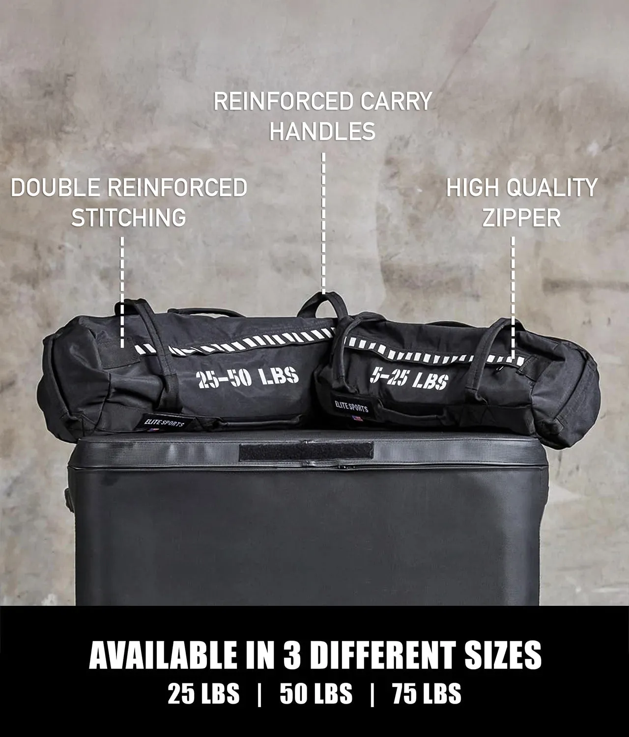 Core Black Duffel Sand Bag 5-25 lbs