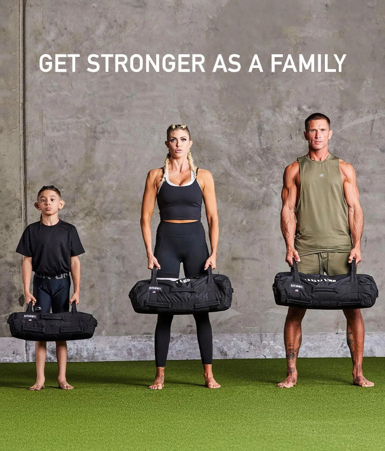 Core Black Duffel Sand Bag 50-75 lbs
