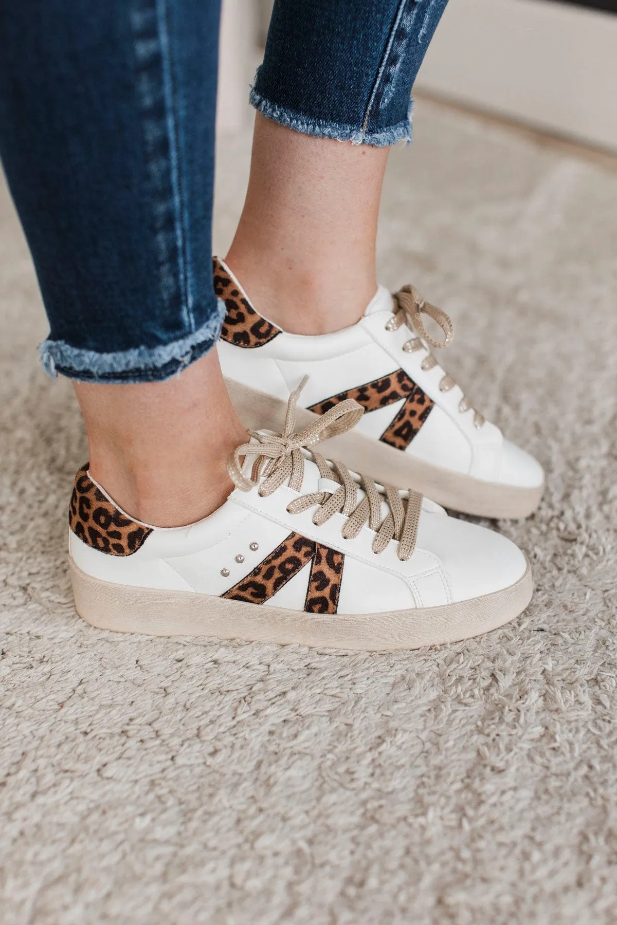 Corky's No Chaser Sneakers- Leopard