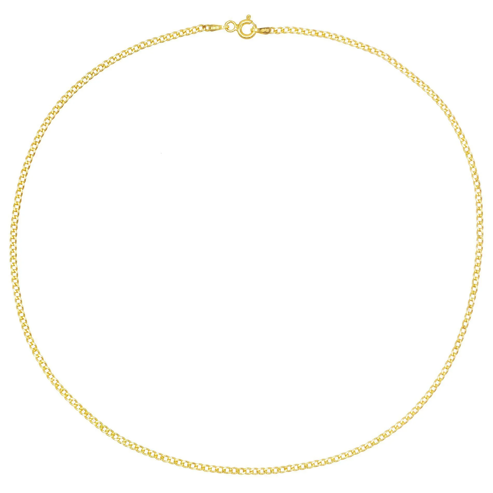Cuban Chain Choker 14K
