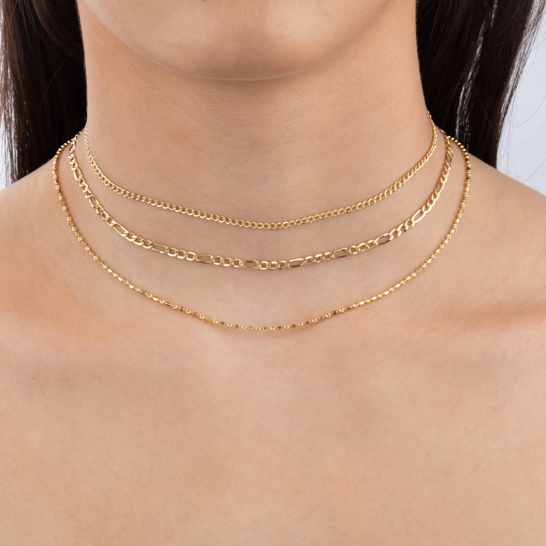 Cuban Chain Choker 14K