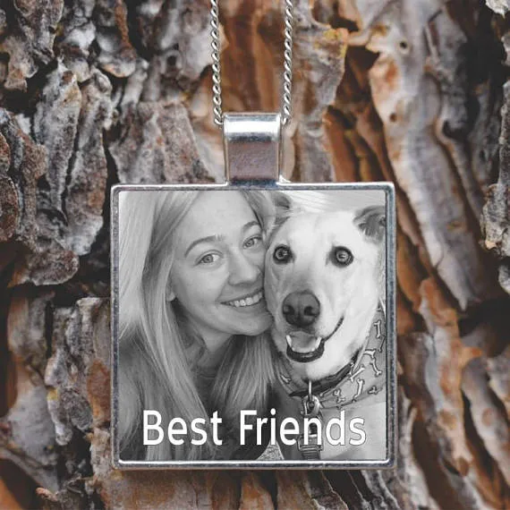 Custom Photo Pet Pendant Necklace