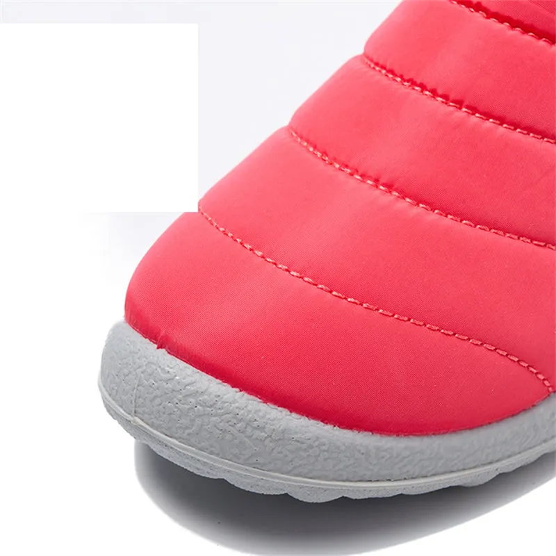 Cute and Warm Waterproof Winter Snow Boots for Kids
