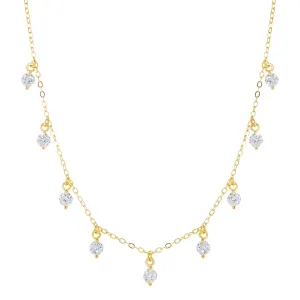 CZ Dangle Choker