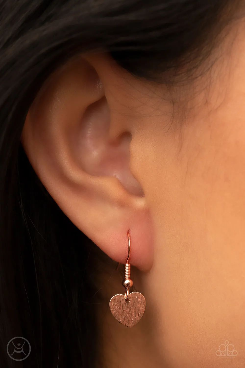 Dainty Desire - Copper (Heart) Necklace