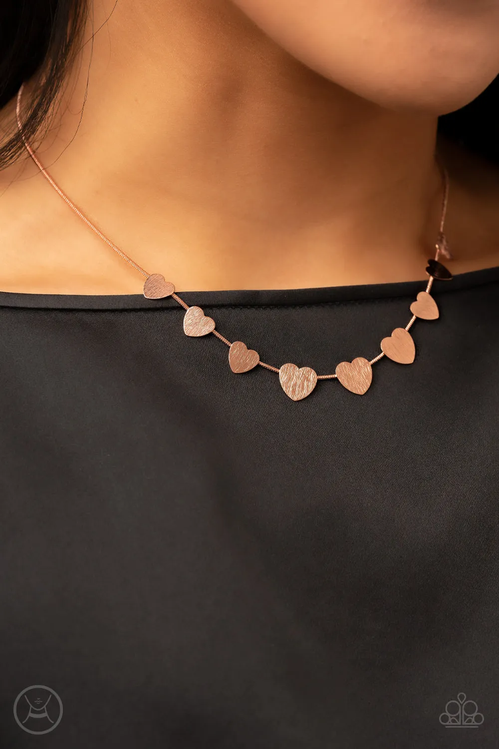 Dainty Desire - Copper (Heart) Necklace