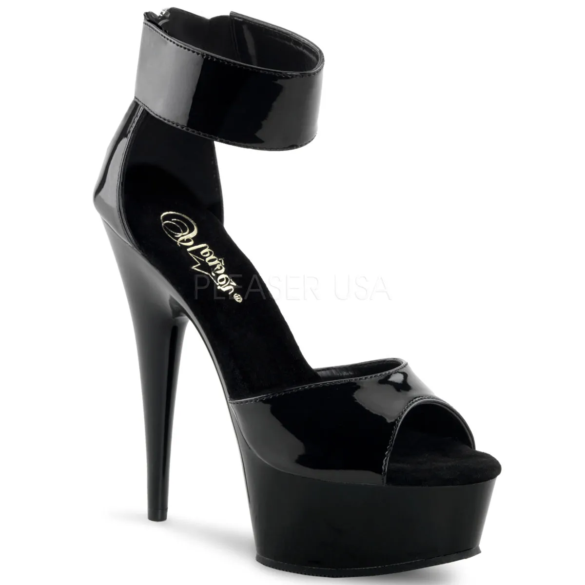 DELIGHT-670-3  Black/Black