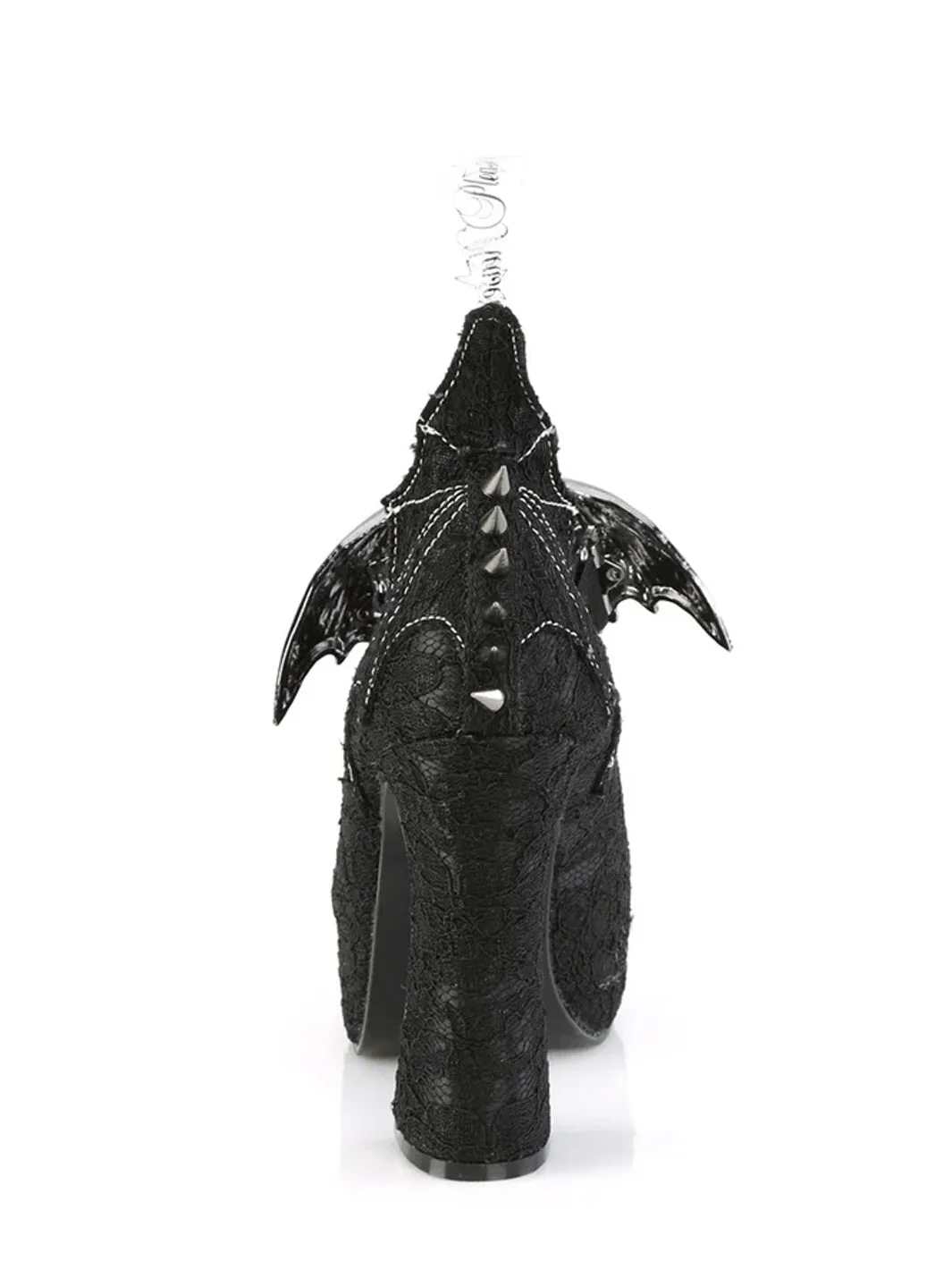 DEMONIA DEMON-18 - BLACK SATIN ✰ PRE ORDER ✰