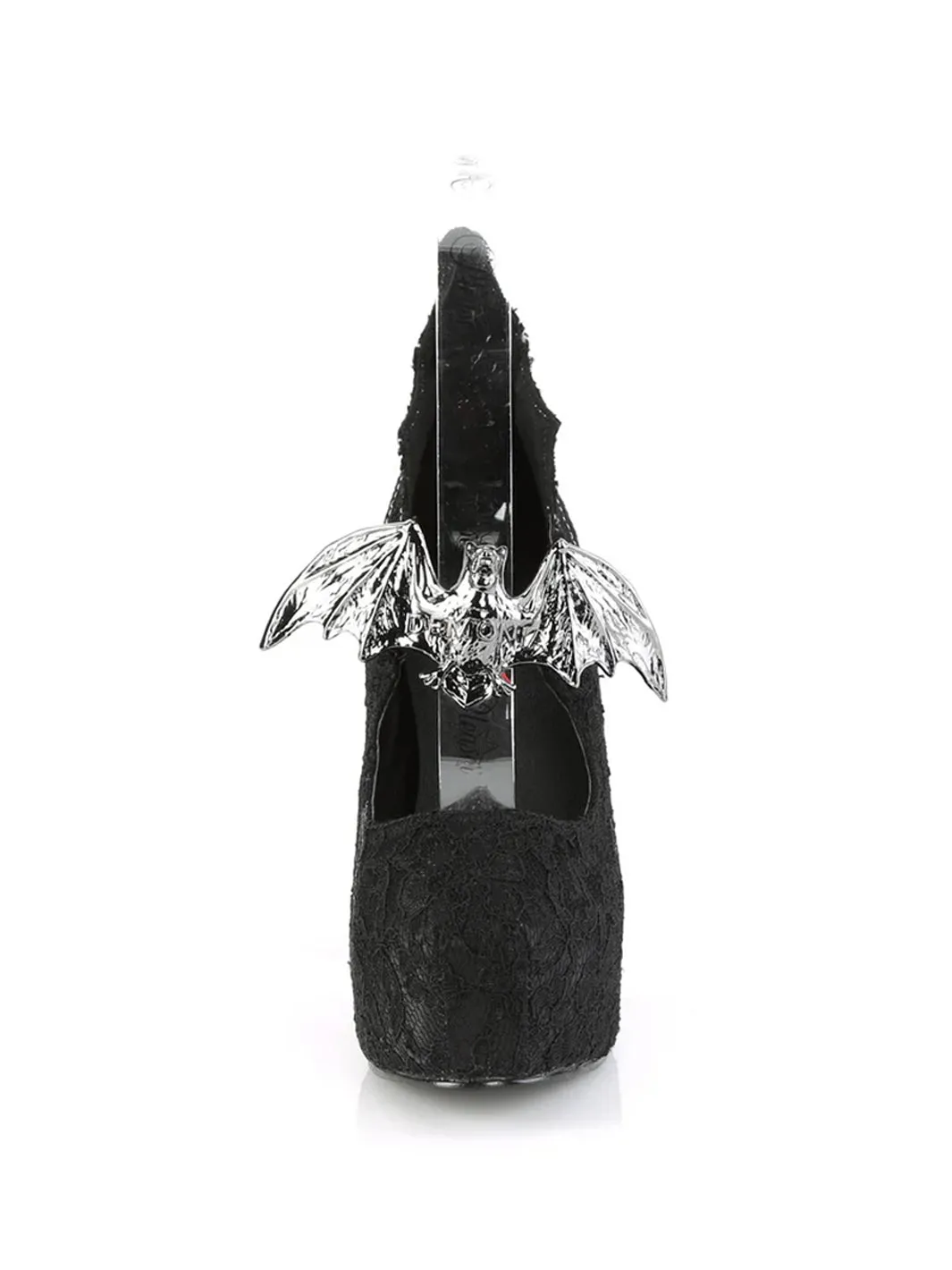 DEMONIA DEMON-18 - BLACK SATIN ✰ PRE ORDER ✰