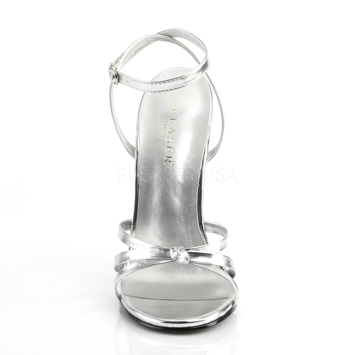 DOMINA-108  Silver Metallic Pu