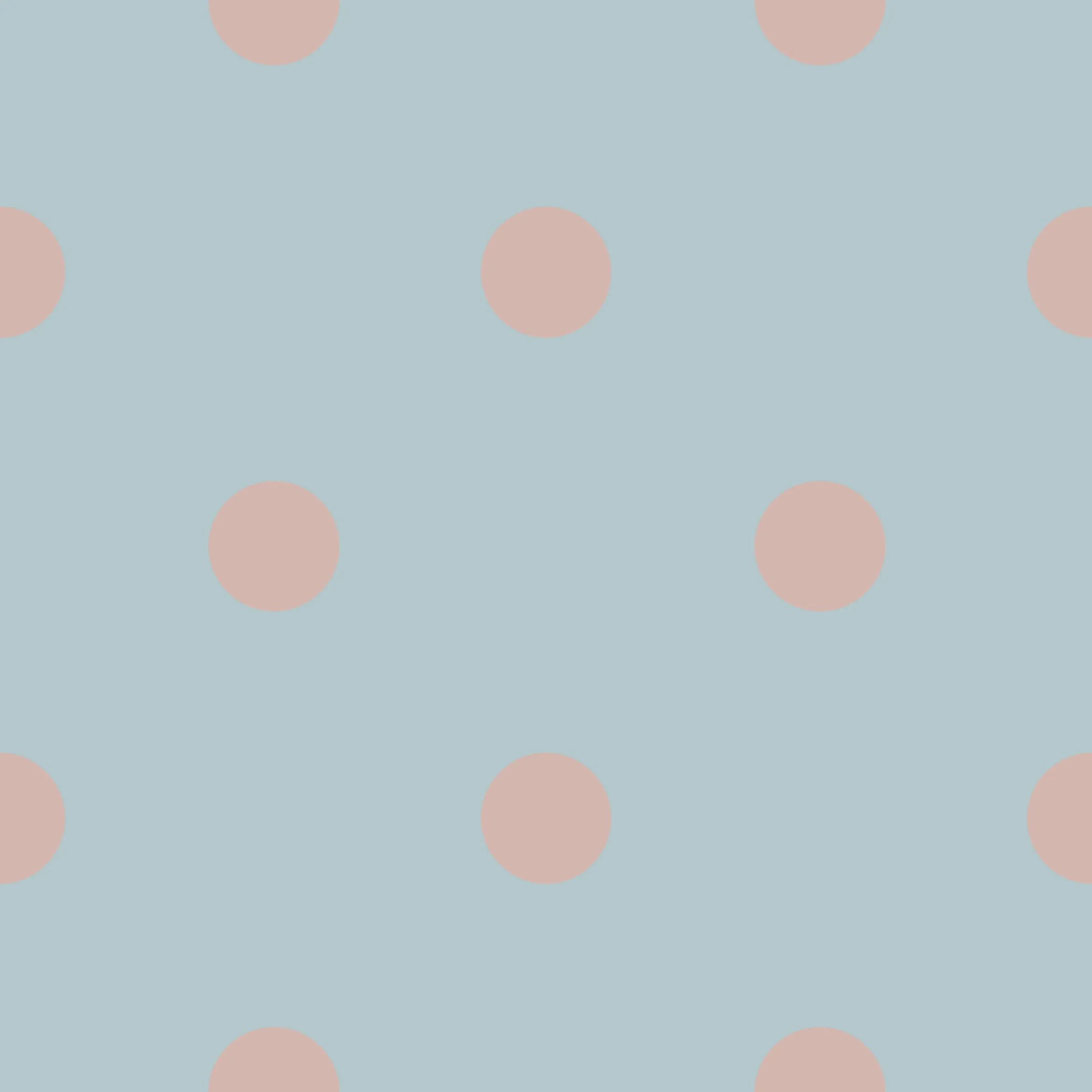 Duckegg Peach Polka Mini Wet Bag