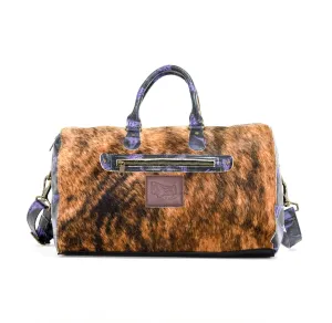 Duffel - Brindle w/ Midnight Rain Skulls